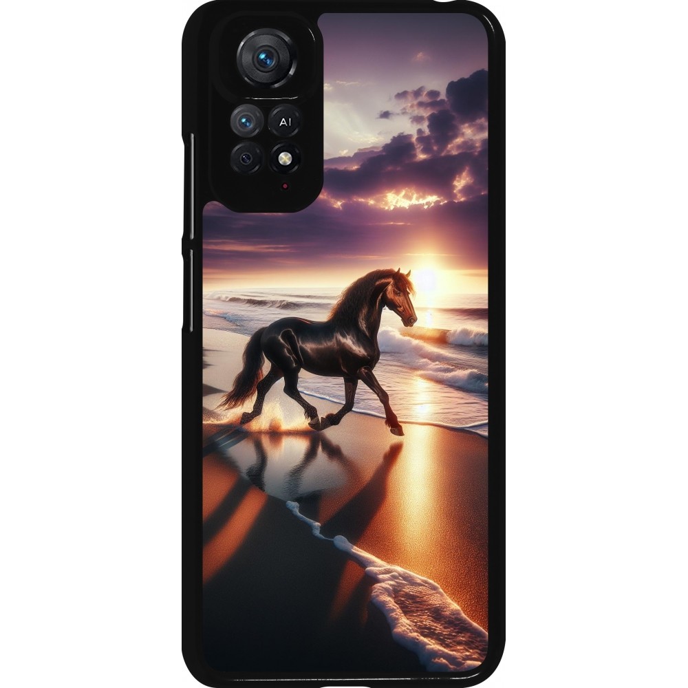 Coque Xiaomi Redmi Note 11 / 11S - Cheval majestueux plage