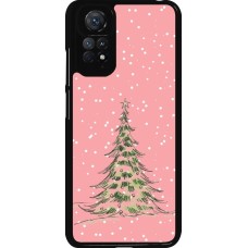 Xiaomi Redmi Note 11 / 11S Case Hülle - Christmas 25 Pink Tree