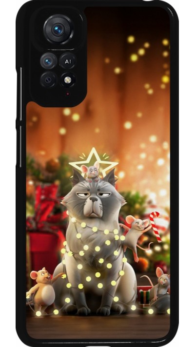Coque Xiaomi Redmi Note 11 / 11S - Christmas 25 Xmas Cat