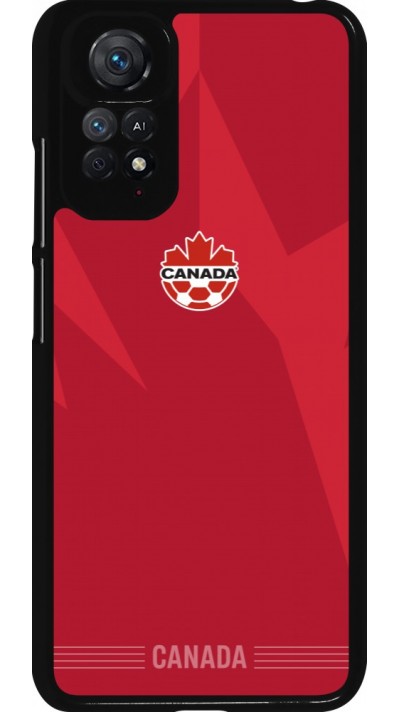Coque Xiaomi Redmi Note 11 / 11S - Maillot de football Canada 2026 personnalisable