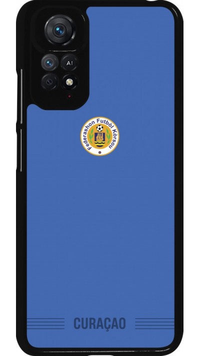 Coque Xiaomi Redmi Note 11 / 11S - Maillot de football Curaçao 2026 personnalisable
