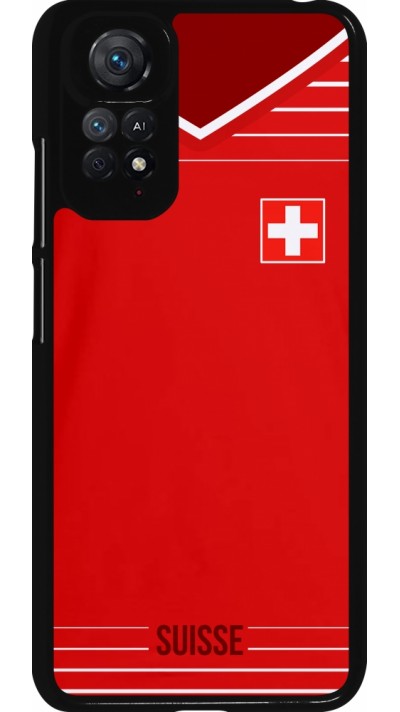 Coque Xiaomi Redmi Note 11 / 11S - Football shirt Switzerland 2022