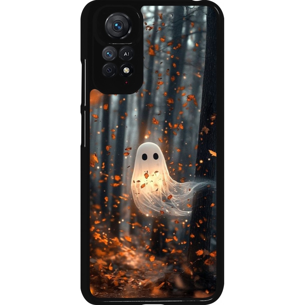 Xiaomi Redmi Note 11 / 11S Case Hülle - Halloween 2025 Ghost in the forest