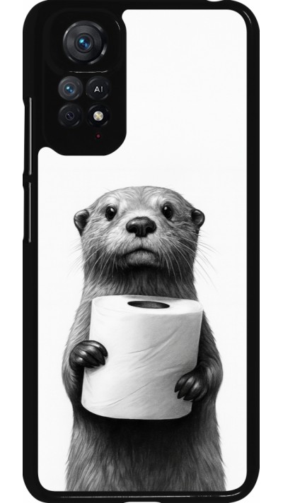 Xiaomi Redmi Note 11 / 11S Case Hülle - Otter Toilettenpapier