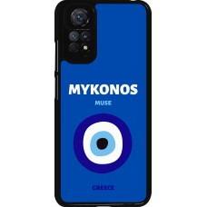Xiaomi Redmi Note 11 / 11S Case Hülle - Pop Summer Destination Mykonos