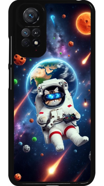 Xiaomi Redmi Note 11 / 11S Case Hülle - VR SpaceCat Odyssee