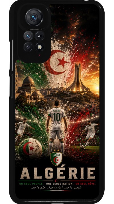 Coque Xiaomi Redmi Note 11 / 11S - Football Algérie splash 2026
