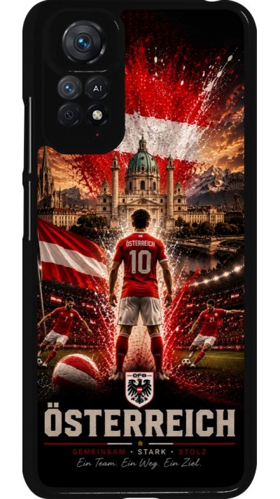 Coque Xiaomi Redmi Note 11 / 11S - Football Autriche splash 2026