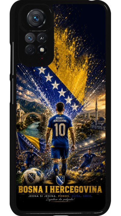 Coque Xiaomi Redmi Note 11 / 11S - Football Bosnie-Herzégovine splash 2026