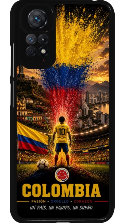 Coque Xiaomi Redmi Note 11 / 11S - Football Colombie splash 2026