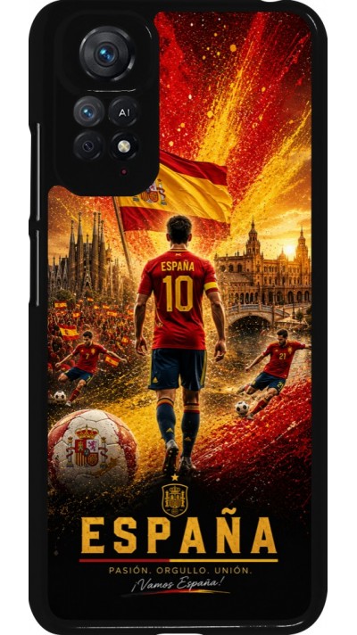Coque Xiaomi Redmi Note 11 / 11S - Football Espagne splash 2026