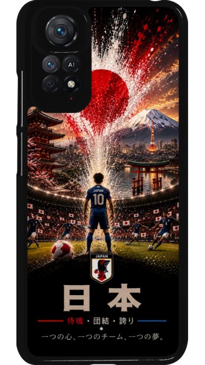 Coque Xiaomi Redmi Note 11 / 11S - Football Japon splash 2026