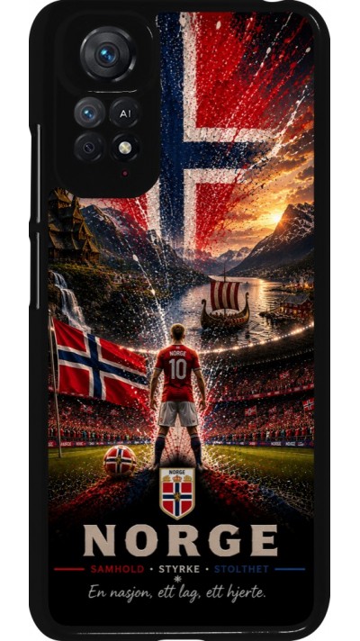 Coque Xiaomi Redmi Note 11 / 11S - Football Norvège splash 2026