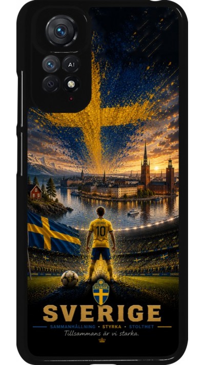 Coque Xiaomi Redmi Note 11 / 11S - Football Suède splash 2026