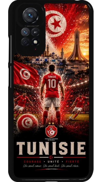 Coque Xiaomi Redmi Note 11 / 11S - Football Tunisie splash 2026