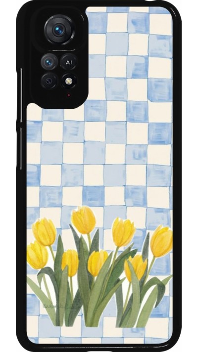Xiaomi Redmi Note 11 / 11S Case Hülle - Blue vichy tulips Spring 2026