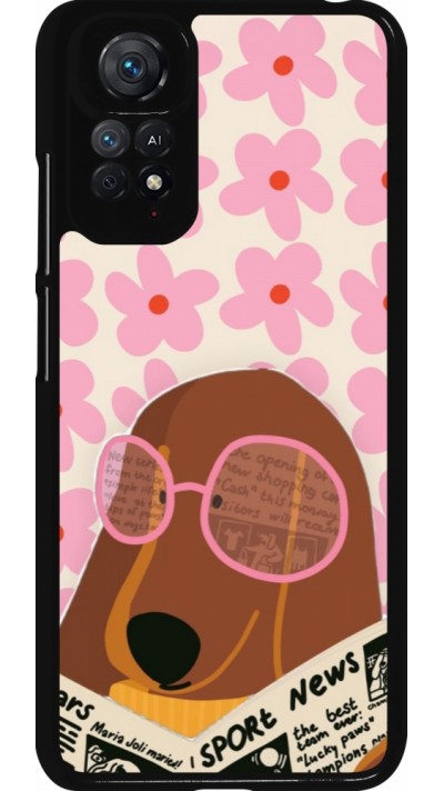 Xiaomi Redmi Note 11 / 11S Case Hülle - Dog with newspaper Spring 2026
