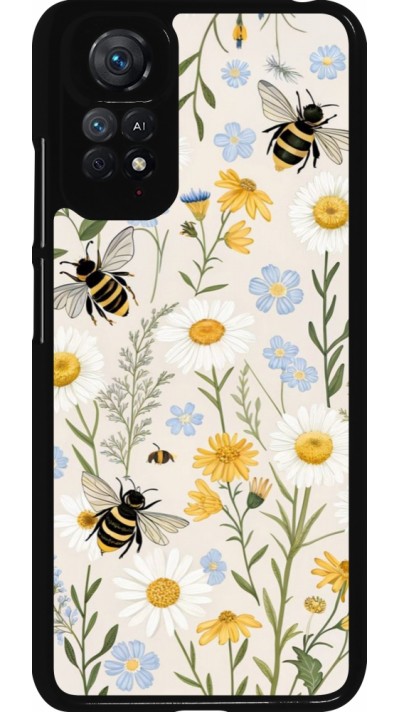 Xiaomi Redmi Note 11 / 11S Case Hülle - Pattern bees Spring 2026