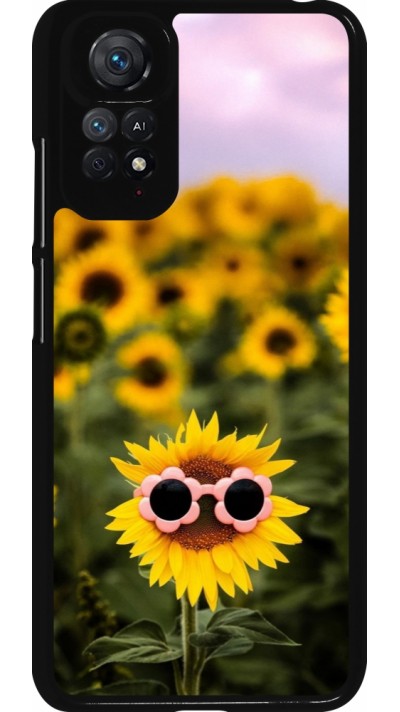 Xiaomi Redmi Note 11 / 11S Case Hülle - Sunflower with glasses Spring 2026