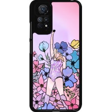Xiaomi Redmi Note 11 / 11S Case Hülle - Taylor Swift Sketch - Pink