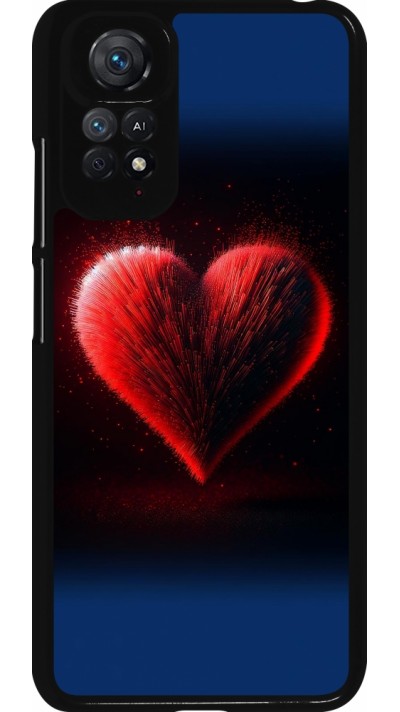 Xiaomi Redmi Note 11 / 11S Case Hülle - Valentin 2025 rotes Herz