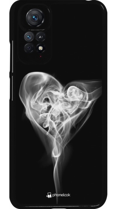 Xiaomi Redmi Note 11 / 11S Case Hülle - Valentine 2022 Black Smoke