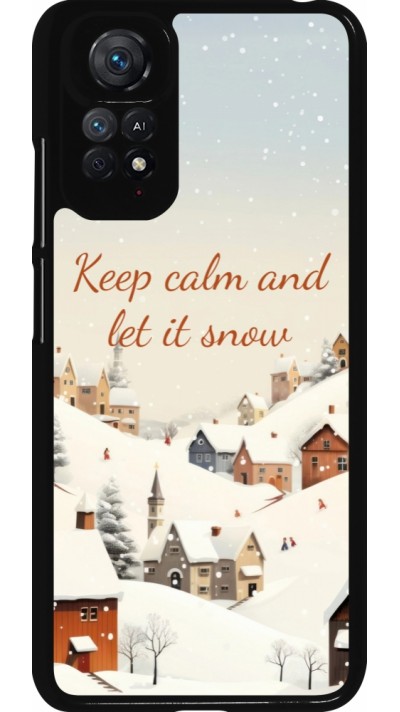 Xiaomi Redmi Note 11 / 11S Case Hülle - Winter 25 Winter Keep calm and let it snow