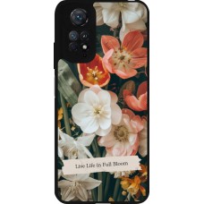 Xiaomi Redmi Note 11 / 11S Case Hülle - Silikon schwarz Full Bloom Spring 2026