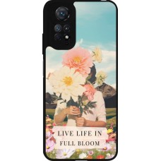 Xiaomi Redmi Note 11 / 11S Case Hülle - Silikon schwarz Live life in full moon Spring 2026