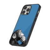 Coque iPhone 13 Pro Max - Silicone rigide noir Monkey Pop Art