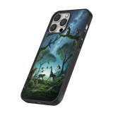 Coque iPhone 13 Pro Max - Silicone rigide noir Paradis des animaux exotiques