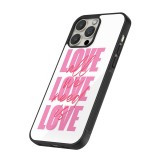 iPhone 13 Pro Max Case Hülle - Silikon schwarz Saint Valentines Day 26 Love all we need is