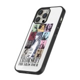 iPhone 13 Pro Max Case Hülle - Silikon schwarz Taylor Swift The Eras Tour