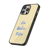 iPhone 13 Pro Max Case Hülle - Silikon schwarz The good life 2026