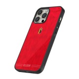 iPhone 13 Pro Case Hülle - Silikon schwarz Belgien 2026 personalisierbares Fussballtrikot