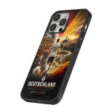iPhone 13 Pro Case Hülle - Silikon schwarz Fussball Deutschland splash 2026