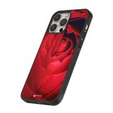 Coque iPhone 14 Pro Max - Silicone rigide noir Valentine 2022 Rose