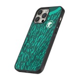 iPhone 15 Pro Case Hülle - Silikon schwarz Saudi-Arabien 2022 personalisierbares Fussballtrikot