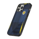 iPhone 15 Pro Case Hülle - Silikon schwarz Schottland personalisierbares Fussballtrikot