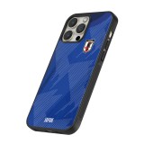 iPhone 15 Pro Case Hülle - Silikon schwarz Japan 2022 personalisierbares Fussballtrikot