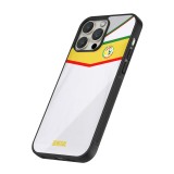 iPhone 15 Pro Case Hülle - Silikon schwarz Senegal 2022 personalisierbares Fußballtrikot