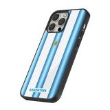 iPhone 16 Pro Max Case Hülle - Silikon schwarz Argentinien 2026 personalisierbares Fussballtrikot