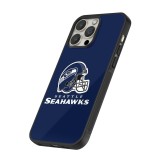iPhone 16 Pro Max Case Hülle - Silikon schwarz Super Bowl 26 Seattle 3