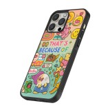 iPhone 16 Pro Max Case Hülle - Silikon schwarz Thats beacause of