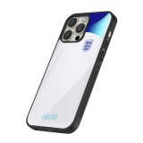 Coque iPhone 16 Pro - Silicone rigide noir Maillot de football Angleterre 2022 personnalisable