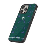 iPhone 16 Pro Case Hülle - Silikon schwarz Saudi Arabien 2026 personalisierbares Fussballtrikot