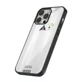 Coque iPhone 16 Pro - Silicone rigide noir Maillot de football Slovénie