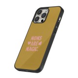 iPhone 16 Pro Case Hülle - Silikon schwarz Mom 2026 Are Magic