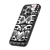 Coque iPhone 16 Pro - Silicone rigide noir Poya Suisse 2