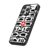 Coque iPhone 16 Pro - Silicone rigide noir Poya Suisse 3